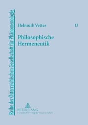 Cover von Philosophische Hermeneutik