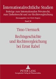 Cover von Rechtsgeschichte und Rechtsvergleichung bei Ernst Rabel