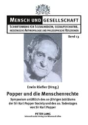 Cover von Popper und die Menschenrechte