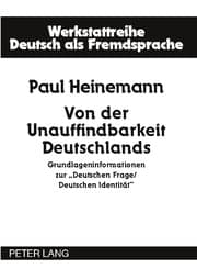 Cover von Von der Unauffindbarkeit Deutschlands