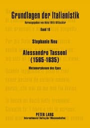 Cover von Alessandro Tassoni (1565-1635)