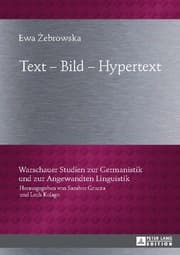 Cover von Text - Bild - Hypertext