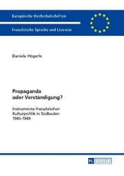 Cover von Propaganda oder Verständigung?