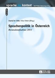 Cover von Sprachenpolitik in Österreich