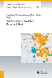 Cover von Familiennamen zwischen Maas und Rhein