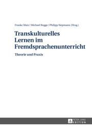 Cover von Transkulturelles Lernen im Fremdsprachenunterricht