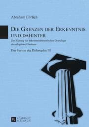 Cover von Die Grenzen der Erkenntnis und dahinter