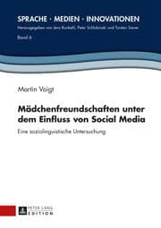 Cover von Mädchenfreundschaften unter dem Einfluss von Social Media