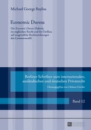 Cover von Economic Duress