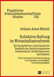 Cover von Kollektive Haftung im Wirtschaftsstrafrecht
