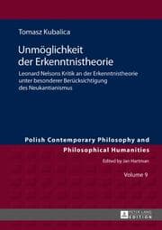 Cover von Unmöglichkeit der Erkenntnistheorie