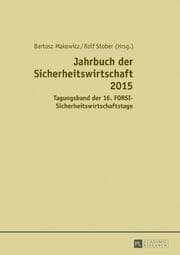 Cover von Jahrbuch der Sicherheitswirtschaft 2015