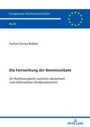 Cover von Die Fernwirkung der Beweisverbote