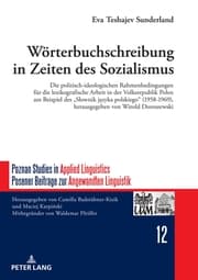 Cover von Wörterbuchschreibung in Zeiten des Sozialismus