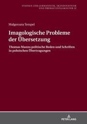 Cover von Imagologische Probleme der Übersetzung