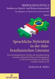 Cover von Sprachliche Hybridität in der italo-brasilianischen Literatur