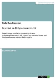 Cover von Internet im Religionsunterricht