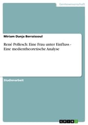 Cover von René Pollesch: Eine Frau unter Einfluss - Eine medientheoretische Analyse