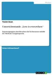 Cover von Unterrichtsstunde: 'Love is everywhere'