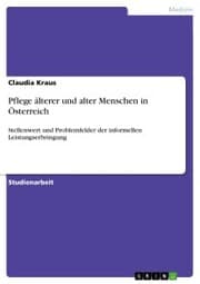 Cover von Pflege älterer und alter Menschen in Österreich