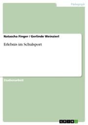 Cover von Erlebnis im Schulsport