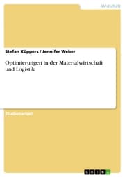 Cover von Optimierungen in der Materialwirtschaft und Logistik