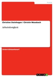 Cover von Arbeitslosigkeit