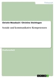 Cover von Soziale und kommunikative Kompetenzen