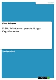 Cover von Public Relation von gemeinnützigen Organisationen