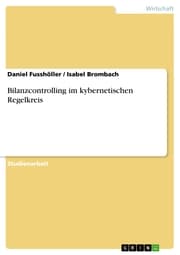 Cover von Bilanzcontrolling im kybernetischen Regelkreis