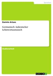 Cover von Germanisch- italienischer Lehnwortaustausch