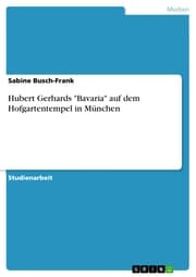 Cover von Hubert Gerhards 'Bavaria' auf dem Hofgartentempel in München