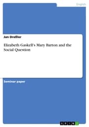 Cover von Elizabeth Gaskell's Mary Barton and the Social Question