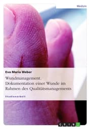 Cover von Wundmanagement. Dokumentation einer Wunde im Rahmen des Qualitätsmanagements.