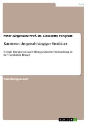 Cover von Karrieren drogenabhängiger Straftäter