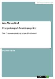 Cover von Computerspiel-Autobiographien