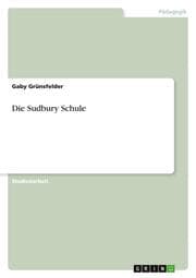 Cover von Die Sudbury Schule