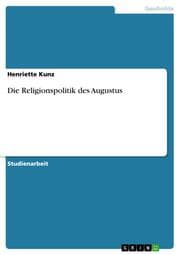 Cover von Die Religionspolitik des Augustus
