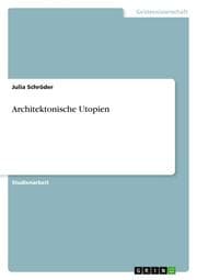 Cover von Architektonische Utopien