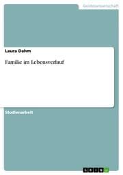 Cover von Familie im Lebensverlauf
