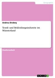 Cover von Textil- und Bekleidungsindustrie im Münsterland