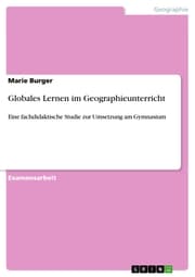 Cover von Globales Lernen im Geographieunterricht