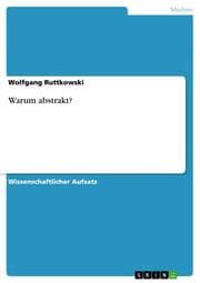 Cover von Warum abstrakt?