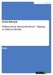 Cover von William Boyds 'Brazzaville Beach' - Fighting in Different Worlds