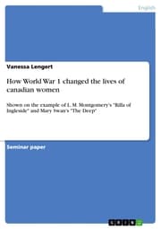 Cover von How World War 1 changed the lives of canadian women