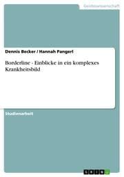 Cover von Borderline - Einblicke in ein komplexes Krankheitsbild