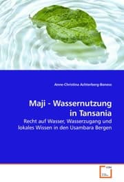 Cover von Maji - Wassernutzung in Tansania