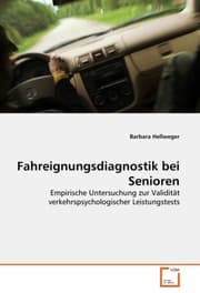 Cover von Fahreignungsdiagnostik bei Senioren