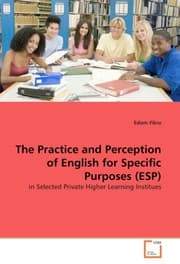 Cover von The Practice and Perception of English for Specific Purposes (ESP)