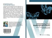 Cover von Entwicklung eines Studiengangkonzeptes